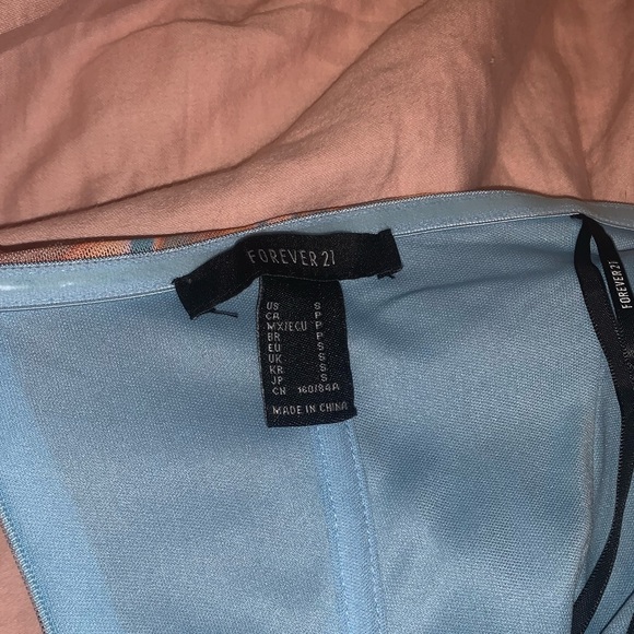 Multicolor Corset Mini Dress - Picture 3 of 3